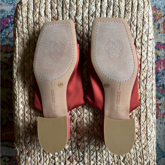 Vince Camuto Block Kitten Heels in Moroccan Clay - Picture 10 of 12